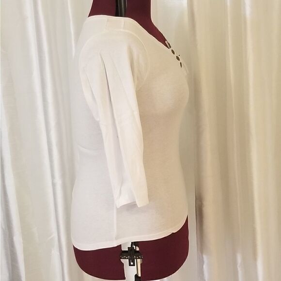 🍂 Splash white shirt  - Picture 2 of 5